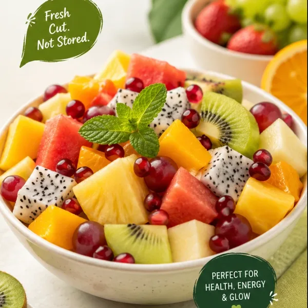 NOSH7 Fruit Dish Pack with fresh cut seasonal fruit, Ahmedabad